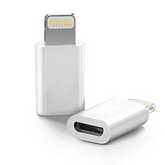 Android Micro USB to Lightning USB Cable Adapter H01 for Apple iPad Mini 3 White