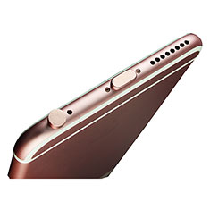 Anti Dust Cap Lightning Jack Plug Cover Protector Plugy Stopper Universal J02 for Apple iPhone Xs Max Rose Gold