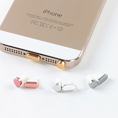 Anti Dust Cap Lightning Jack Plug Cover Protector Plugy Stopper Universal J05 for Apple iPhone 11 Silver