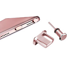 Anti Dust Cap Micro USB-B Plug Cover Protector Plugy Android Universal H01 for Samsung Galaxy S6 Edge Rose Gold