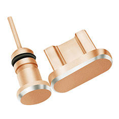 Anti Dust Cap Micro USB Plug Cover Protector Plugy Android Universal for Wiko Goa Rose Gold