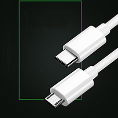 Charger Micro USB Data Cable Charging Cord Android Universal 2A H02 for Apple iPad Pro 11 (2021) White