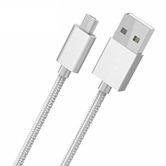 Charger Micro USB Data Cable Charging Cord Android Universal A05 for Asus Zenfone Max Pro M1 ZB601KL White