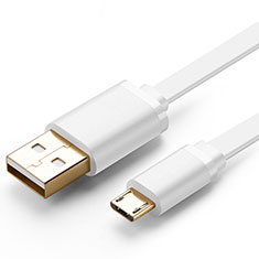 Charger Micro USB Data Cable Charging Cord Android Universal A09 for Oppo Find N2 Flip 5G White