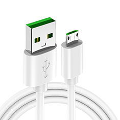 Charger Micro USB Data Cable Charging Cord Android Universal A17 for Oppo A58 4G White