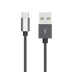 Charger Micro USB Data Cable Charging Cord Android Universal A19 for Samsung Ativ S I8750 Gray