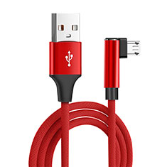 Charger Micro USB Data Cable Charging Cord Android Universal M04 for Oppo A5 Red