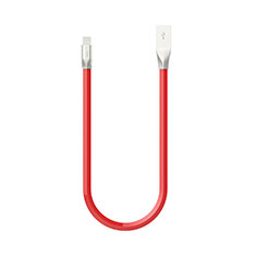 Charger USB Data Cable Charging Cord C06 for Apple iPhone Xs Max Red