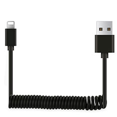 Charger USB Data Cable Charging Cord D08 for Apple iPhone 6 Plus Black