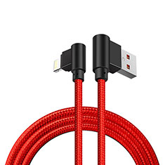 Charger USB Data Cable Charging Cord D15 for Apple iPad 4 Red