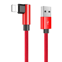 Charger USB Data Cable Charging Cord D16 for Apple iPad Air 10.9 (2020) Red