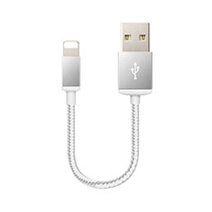 Charger USB Data Cable Charging Cord D18 for Apple iPhone 5C Silver
