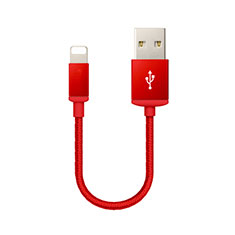 Charger USB Data Cable Charging Cord D18 for Apple iPhone 6 Plus Red