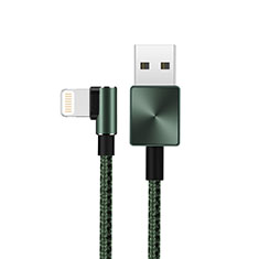 Charger USB Data Cable Charging Cord D19 for Apple iPad 4 Green