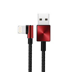 Charger USB Data Cable Charging Cord D19 for Apple iPhone SE Red