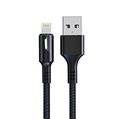Charger USB Data Cable Charging Cord D21 for Apple iPad 4 Black