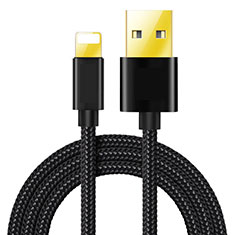 Charger USB Data Cable Charging Cord L02 for Apple iPad 10.2 (2020) Black