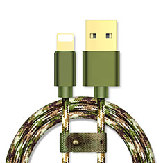 Charger USB Data Cable Charging Cord L03 for Apple iPhone 12 Green