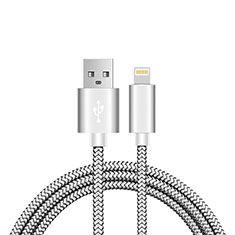 Charger USB Data Cable Charging Cord L07 for Apple iPad Air 4 10.9 (2020) Silver
