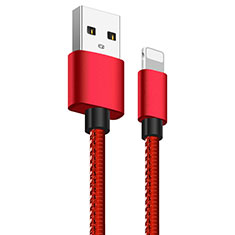 Charger USB Data Cable Charging Cord L11 for Apple iPad 4 Red