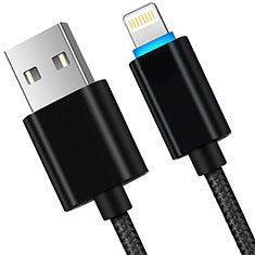 Charger USB Data Cable Charging Cord L13 for Apple iPad 4 Black