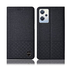 Cloth Case Stands Flip Cover H13P for OnePlus Nord CE 2 Lite 5G Black