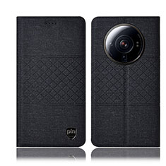 Cloth Case Stands Flip Cover H13P for Xiaomi Mi 12 Ultra 5G Black