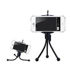 Extendable Folding Handheld Selfie Stick Tripod Bluetooth Remote Shutter Universal S25 for Vivo iQOO U3 5G Black