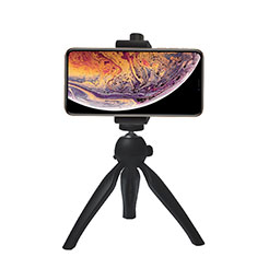 Extendable Folding Handheld Selfie Stick Tripod Bluetooth Remote Shutter Universal T07 for Oppo A74 5G Black