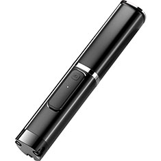 Extendable Folding Handheld Selfie Stick Tripod Bluetooth Remote Shutter Universal T25 for Sony Xperia L1 Black