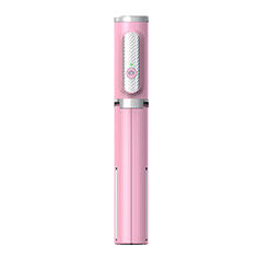 Extendable Folding Handheld Selfie Stick Tripod Bluetooth Remote Shutter Universal T27 for Huawei Wim Lite 4G Pink