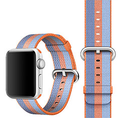 Fabric Bracelet Band Strap for Apple iWatch 38mm Orange