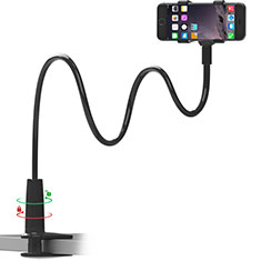 Flexible Cell Phone Stand Smartphone Holder Lazy Bed Universal H06 for Vivo V25e Black