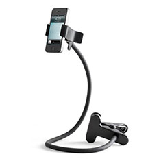 Flexible Cell Phone Stand Smartphone Holder Lazy Bed Universal T11 for Motorola Moto G53j 5G Black