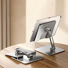 Flexible Tablet Stand Mount Holder Universal F05 for Apple iPad 10.2 (2019) Silver