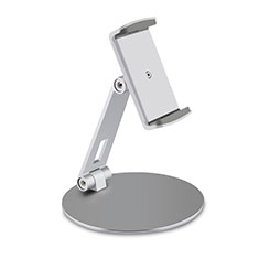 Flexible Tablet Stand Mount Holder Universal K10 for Samsung Galaxy Tab S7 Plus 12.4 Wi-Fi SM-T970 Silver