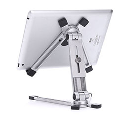 Flexible Tablet Stand Mount Holder Universal K19 for Samsung Galaxy Tab S 10.5 SM-T800 Silver