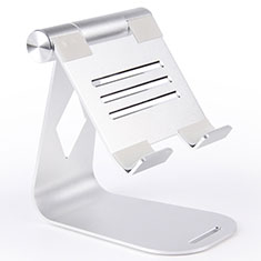 Flexible Tablet Stand Mount Holder Universal K25 for Samsung Galaxy Tab S 10.5 SM-T800 Silver