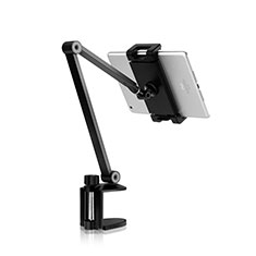 Flexible Tablet Stand Mount Holder Universal T01 for Apple iPad Pro 12.9 (2021) Black