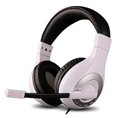 Foldable Sports Stereo Earphone Headphone H50 for Samsung Galaxy Beam I8530 White