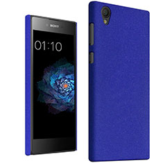 Hard Rigid Plastic Case Quicksand Cover for Sony Xperia L1 Blue