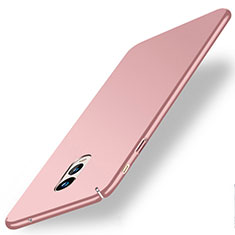 Hard Rigid Plastic Matte Finish Back Cover for Samsung Galaxy C7 (2017) Rose Gold