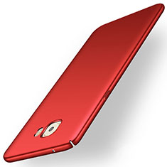 Hard Rigid Plastic Matte Finish Back Cover for Samsung Galaxy C9 Pro C9000 Red