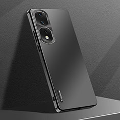 Hard Rigid Plastic Matte Finish Case Back Cover AT1 for Huawei Honor 80 Pro 5G Black