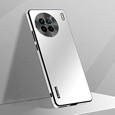 Hard Rigid Plastic Matte Finish Case Back Cover AT1 for Vivo X90 Pro 5G White