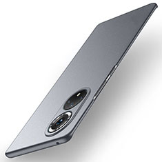 Hard Rigid Plastic Matte Finish Case Back Cover for Huawei Nova 9 Pro Gray