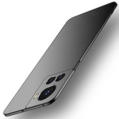 Hard Rigid Plastic Matte Finish Case Back Cover for OnePlus 10R 5G Black