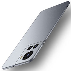 Hard Rigid Plastic Matte Finish Case Back Cover for OnePlus 10R 5G Gray