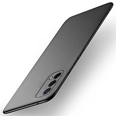 Hard Rigid Plastic Matte Finish Case Back Cover for Oppo A74 5G Black