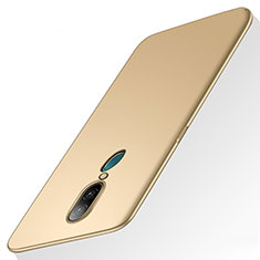 Hard Rigid Plastic Matte Finish Case Back Cover for Oppo A9 Gold